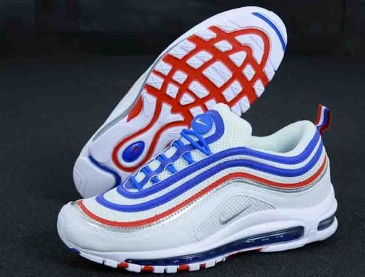 Кросівки Nike Air Max 97 White Blue Red, 42