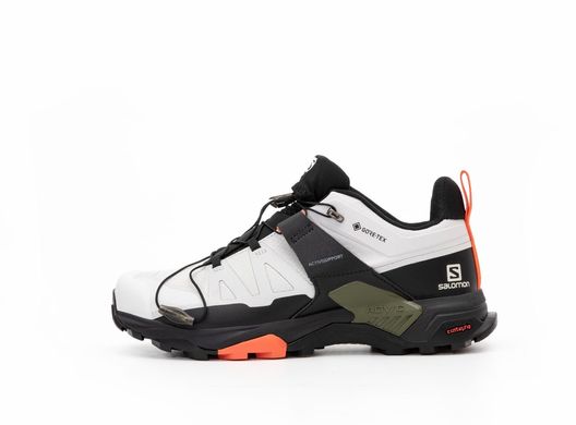 Кроссовки Salomon X Ultra 4 Gore-Tex Grey Black Khaki Grey Orange White, 41