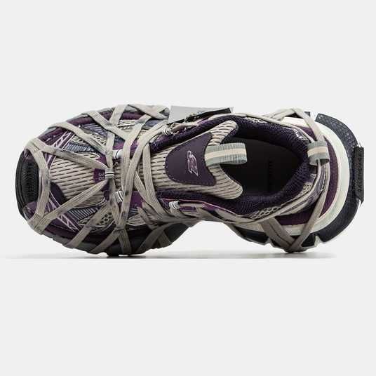 Кроссовки Balenciaga 3XL Extreme Lace Grey Purple Купить (Доставка