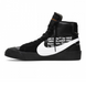Кроссовки Nike Blazer black x Off-white