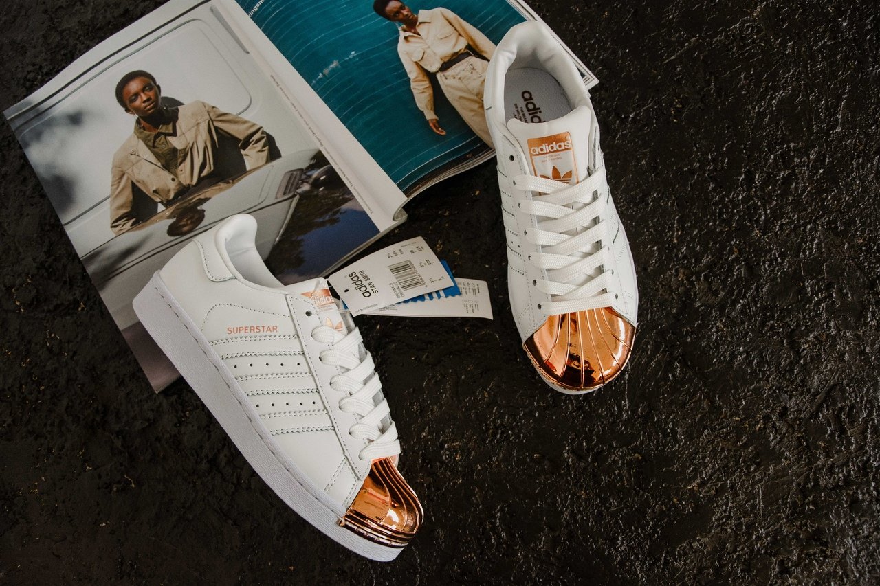 adidas superstar 1 white copper