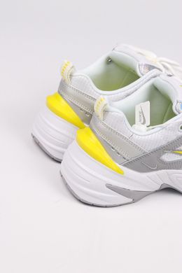 Кросівки Nike M2k Tekno Grey Dynamic Yellow White, 36