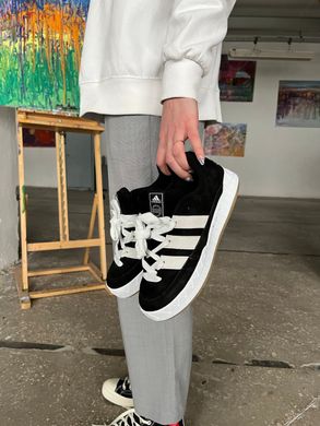Кроссовки Adidas Adimatic x Human Made Black White