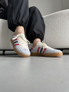 Кроссовки Adidas Gazelle Blue Red Green