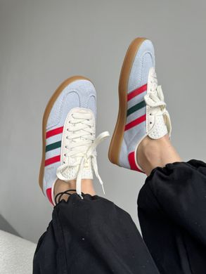 Кроссовки Adidas Gazelle Blue Red Green, 36