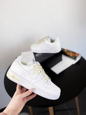 Кросівки Nike Force 1 Lux 'White Chrome Yellow'