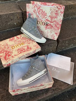 Dior Walk'n'Dior Gray Cannage Technical Mesh, 39
