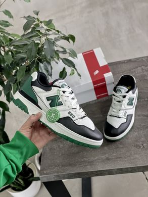 Кросівки NB New Balance 550 White Green Black