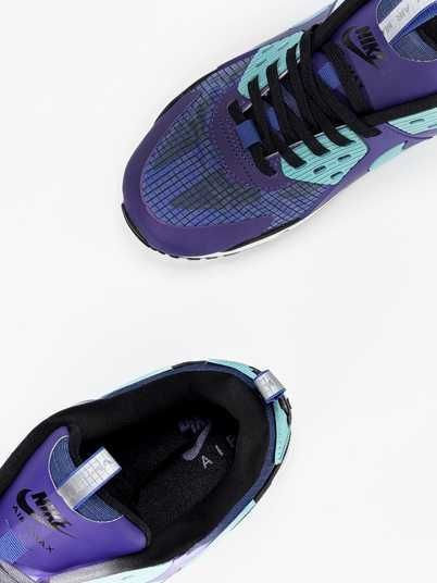 Кроссовки Nike Air Max 90 Drift Purple Blue White - Sneakers Kross