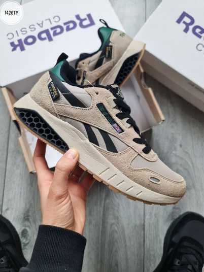 Кросівки Reebok Classic Hexalite Cordura Beige Black Green Купити