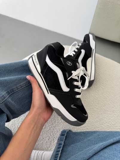 Кроссовки Vans Rowley XLT Black White Купить (Доставка 1-3 Дня)