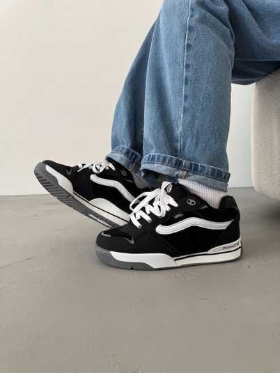 Кросівки Vans Rowley XLT Black White Купити (Доставка 1-3 Дні)
