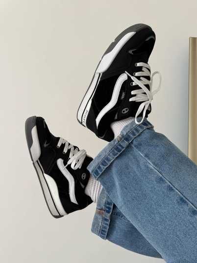 Кросівки Vans Rowley XLT Black White Купити (Доставка 1-3 Дні)