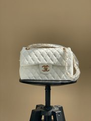 Сумка Chanel 2.55 White, 25x16x7