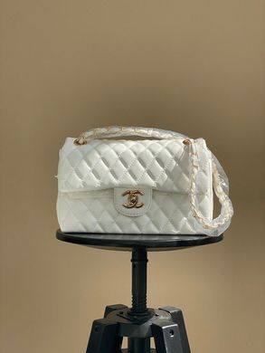 Сумка Chanel 2.55 White, 25x16x7