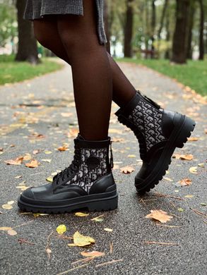Ботинки Dior Boots Black PREMIUM, 36