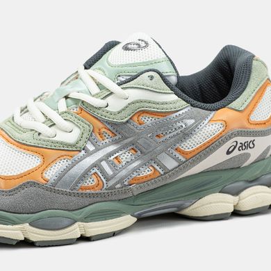 Кросівки Asics Gel-NYC White Orange Green Grey, 40