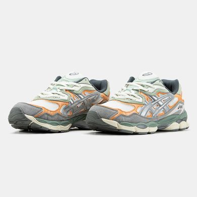 Кроссовки Asics Gel-NYC White Orange Green Grey