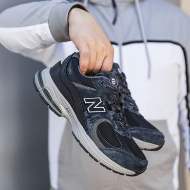 Кросівки New Balance 2002R Blue Grey Winter Fur