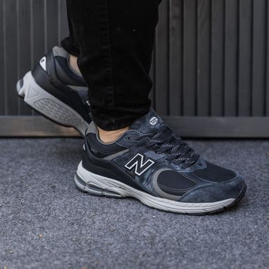 Кроссовки New Balance 2002R Blue Grey Winter Fur