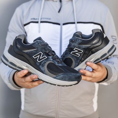 Кроссовки New Balance 2002R Blue Grey Winter Fur, 41