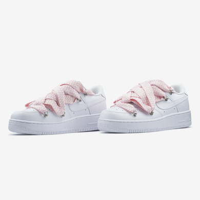 Кросівки Nike Air Force 1 Low Custom Lanvin Laces Pink, 36