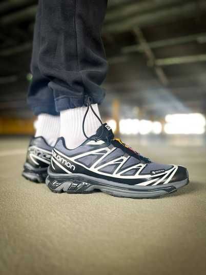 Кроссовки Salomon XT-6 Adv Gore-Tex Black Silver Купить (Доставка