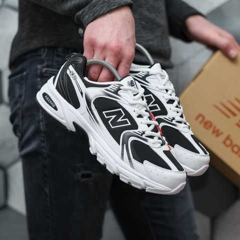 Кроссовки New Balance 530 Black/White nb-0025 Купить ( Доставка 1-2 Дня)