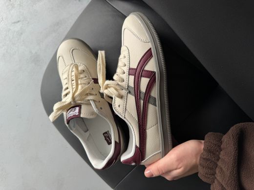 Кроссовки Asics Onitsuka Tiger Beige Bordo, 36