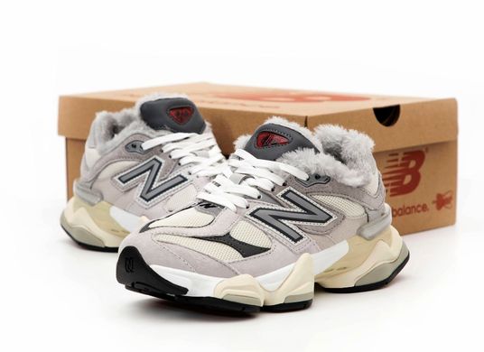 Кроссовки New Balance 9060 Winter Fur Grey