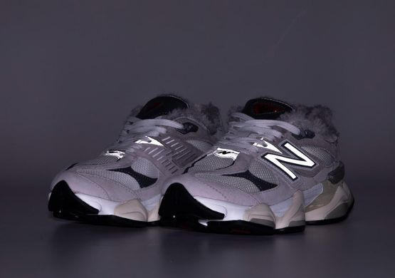 Кроссовки New Balance 9060 Winter Fur Grey, 36