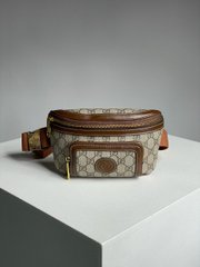 Поясна сумка Gucci Belt Bag With Interlocking G Premium, 22x13x7