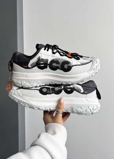 Кроссовки Nike Acg Mountain Fly 2 Low White Black Orange