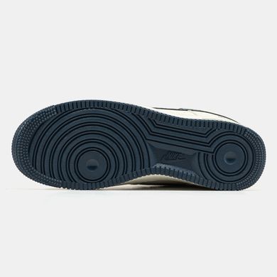 Кроссовки Nike Air Force 1 x Supreme Beige Blue, 40