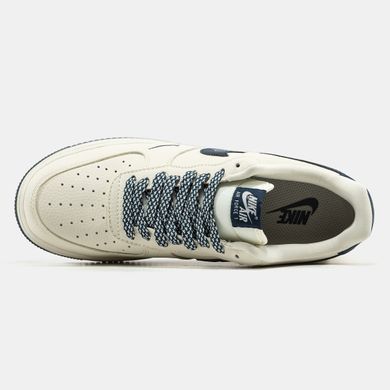 Кроссовки Nike Air Force 1 x Supreme Beige Blue, 40
