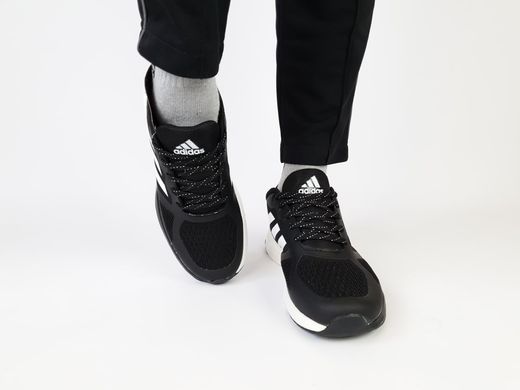 Кроссовки Adidas Cloudfoam Black White, 41