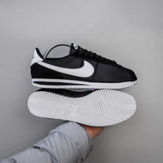 Кросівки Nike Cortez Black White Купить (Доставка 1-3 Дня)