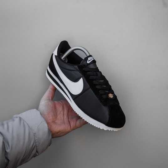 Кросівки Nike Cortez Black White Купить (Доставка 1-3 Дня)