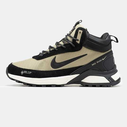 Кросівки Nike Rivah Gore-Tex Beige Black Winter Fur - Sneakers