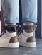 LV Sneakers Hight Brown White (Реплика ААА+)