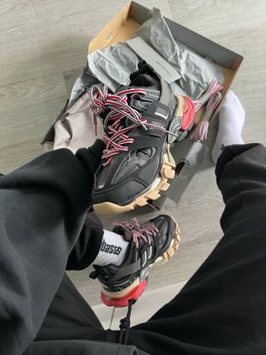 Кроссовки Balenciaga Track Black Grey Red, 37