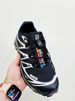 Кроссовки Salomon XT-6 Adv Dover Black White Beige