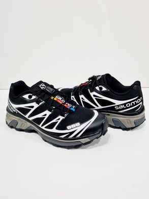 Кроссовки Salomon XT-6 Adv Dover Black White Beige