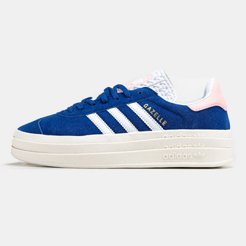 Кросівки Adidas Gazelle Bold BLue White Pink, 37