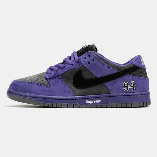 Кроссовки Nike SB Dunk Low x Supreme Purple Купить (Доставка 1-3 Дня)