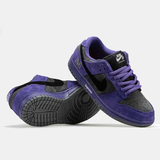 Кроссовки Nike SB Dunk Low x Supreme Purple Купить (Доставка 1-3 Дня)