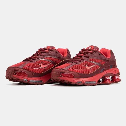 Кроссовки Nike Shox Ride 2 Supreme Red Купить (Доставка 1-3 Дня)