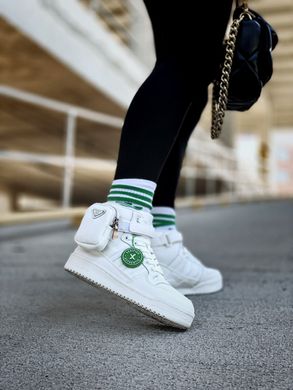 Кросівки Adidas Forum x Prada Re-Nylon White, 36