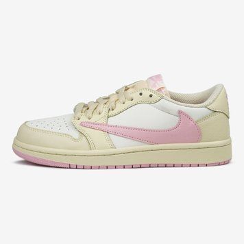 Кроссовки Jorgan 1 Low x Travis Scott Shy Pink, 36