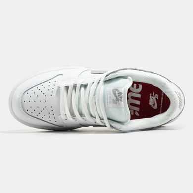 Кросівки Nike SB Dunk Low x Supreme White Grey, 40